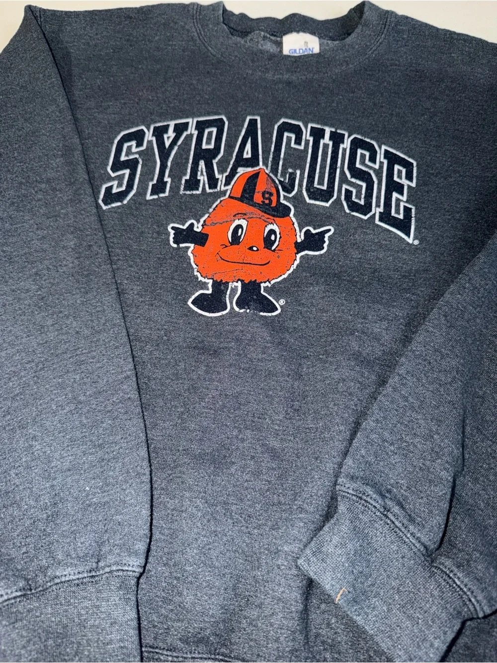 Syracuse University crewneck sweatshirt size S/T-0073